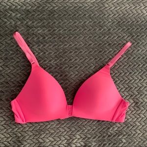 Hot Pink Victoria’s Secret push up bra